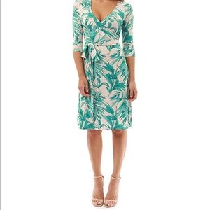 Patty boutik green and beige dress